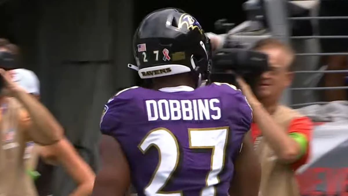 Baltimore Ravens RB JK Dobbins