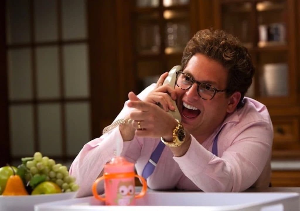 Jonah Hill as Donnie Azoff in The Wolf of Wall Street