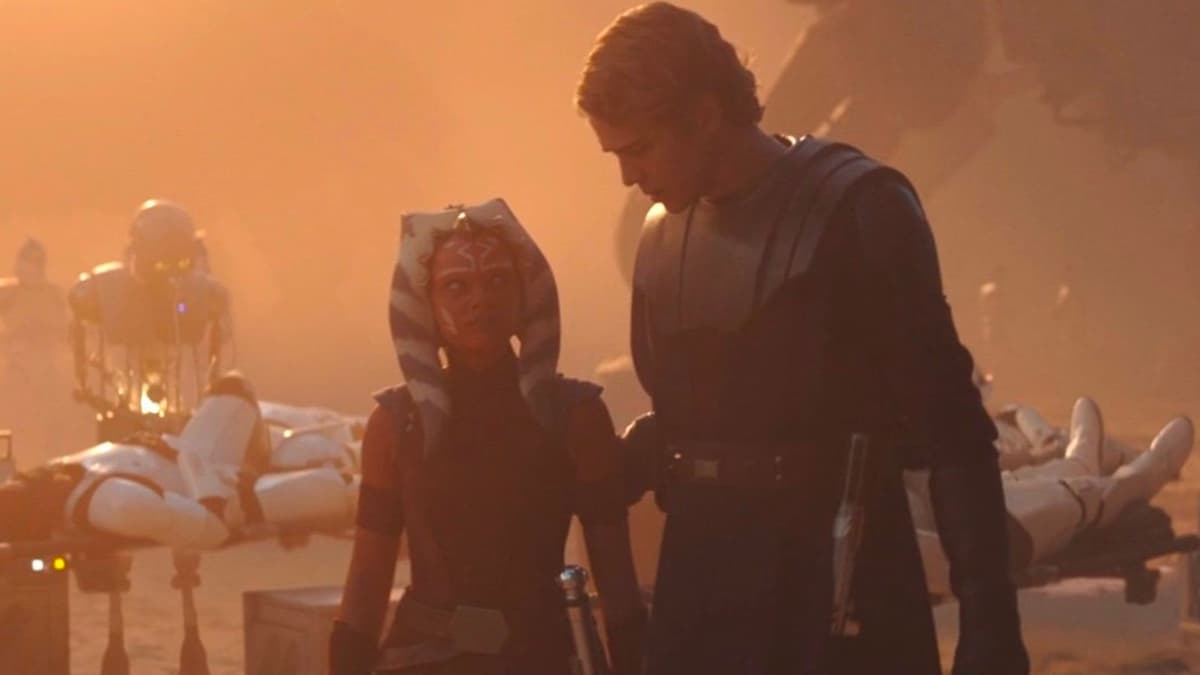 Ahsoka and Anakin