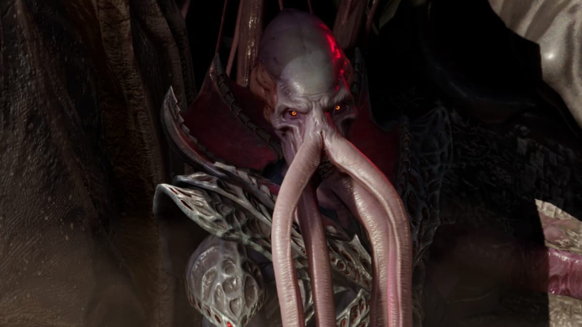 An illithid in Baldur's Gate 3