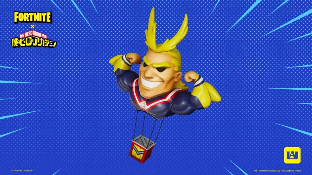 Fortnite All-Might Drops