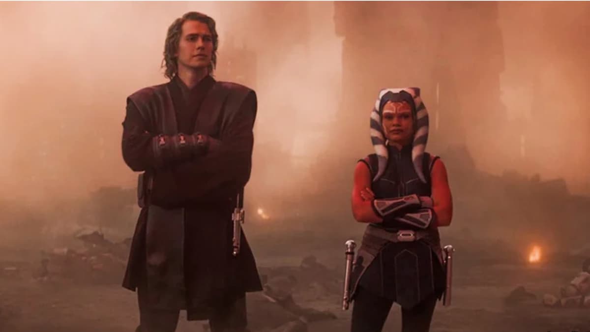 Anakin Skywalker and Ahsoka Tano