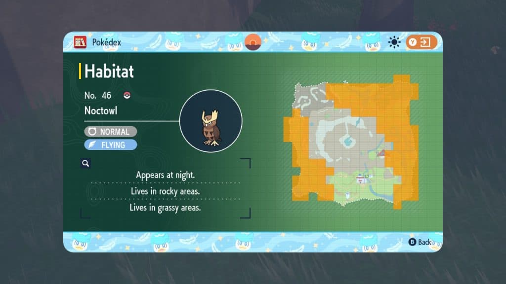 Noctowl Pokedex