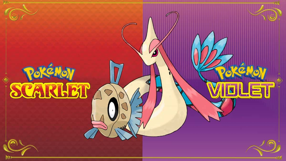 feebas milotic pokemon scarlet violet