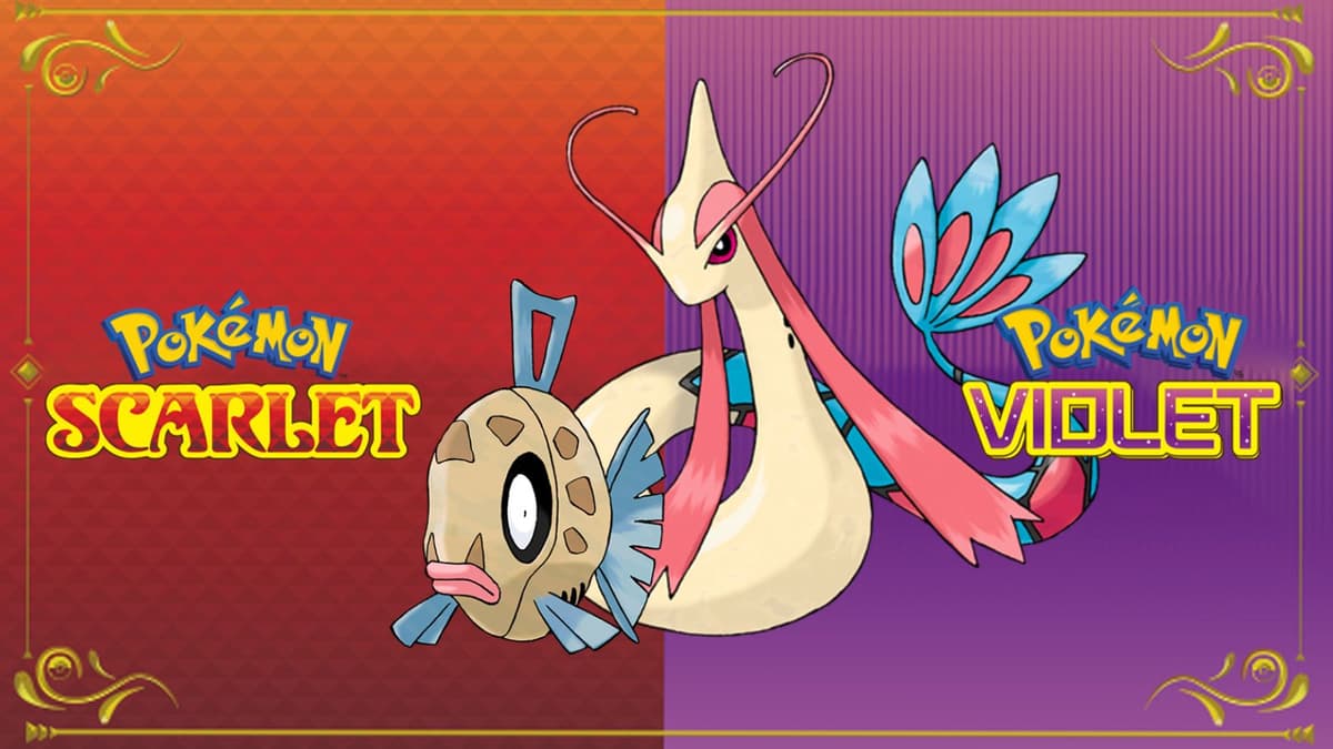 feebas milotic pokemon scarlet violet