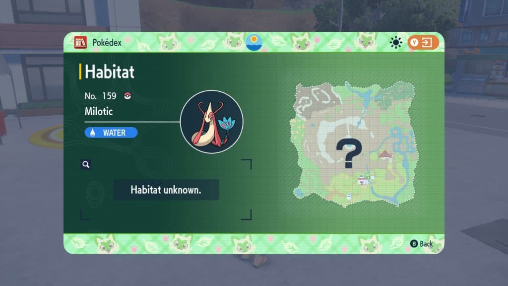 milotic location pokemon scarlet violet