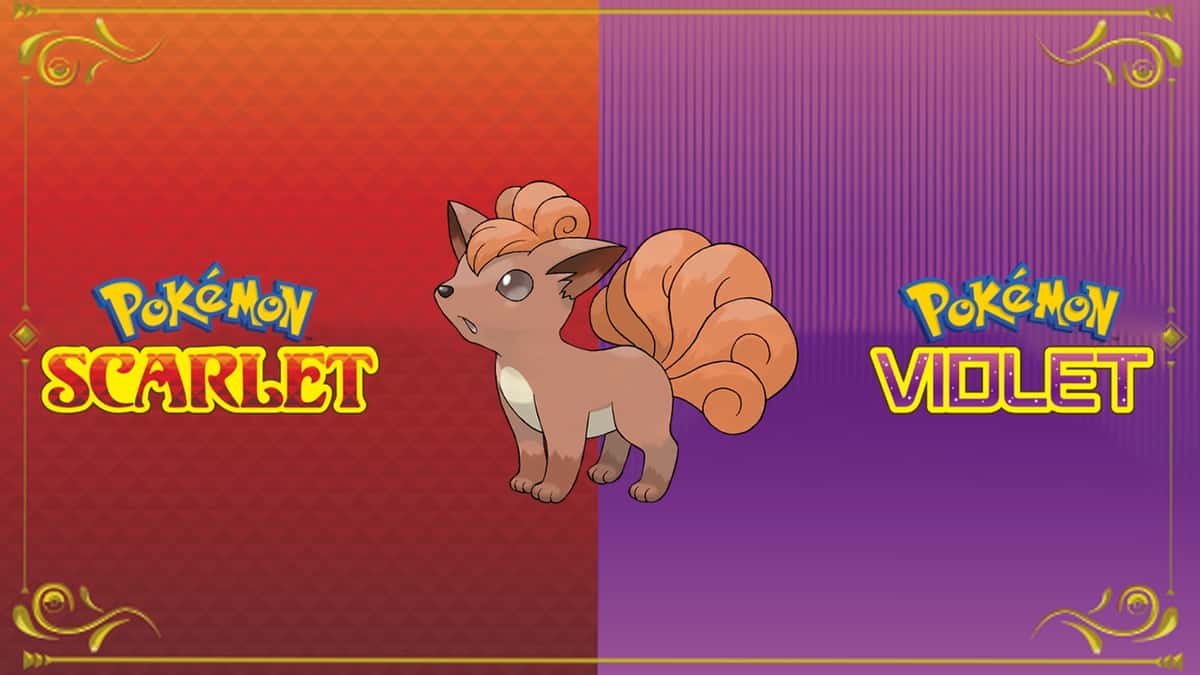 Vulpix Pokemon Scarlet and Violet