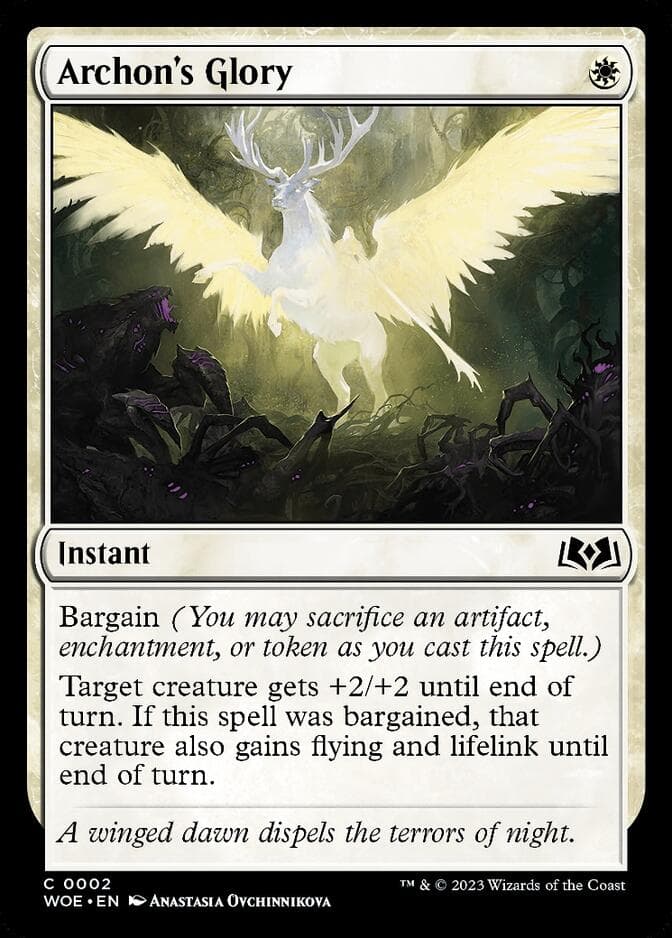 Wilds of Eldraine Best Commons - Spectral beast card