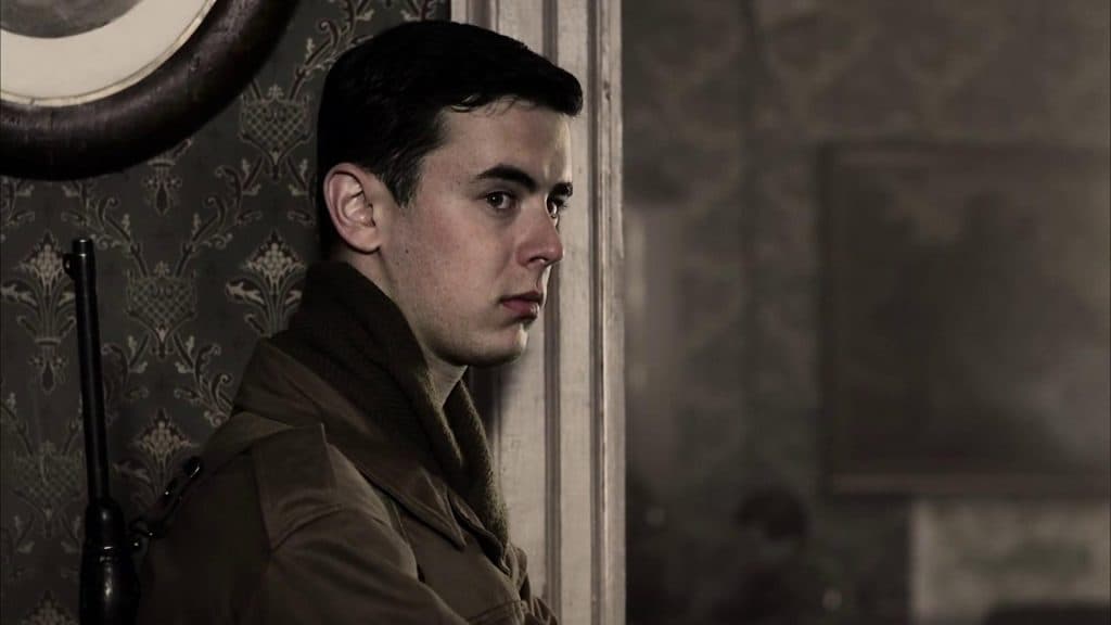 Colin Hanks as Henry Jones in the Band of Brothers cast