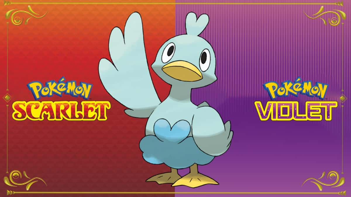 pokemon scarlet violet ducklett