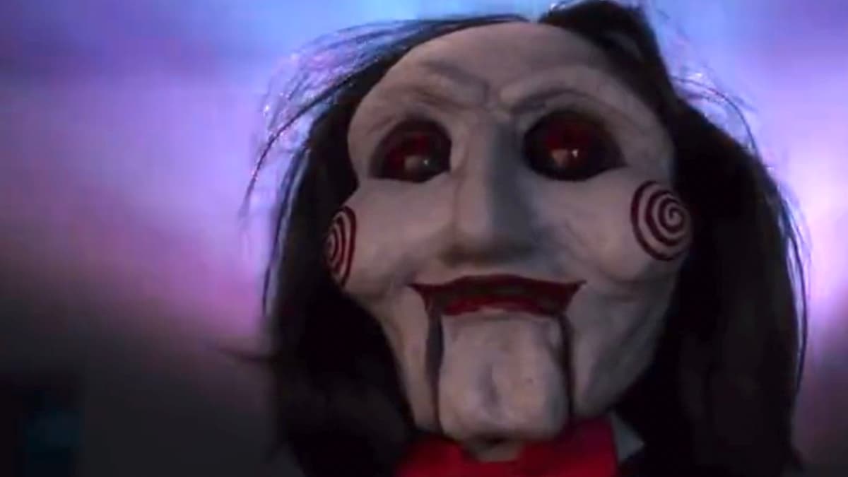 Jigsaw in AMC Theatre advert spoof for Saw X