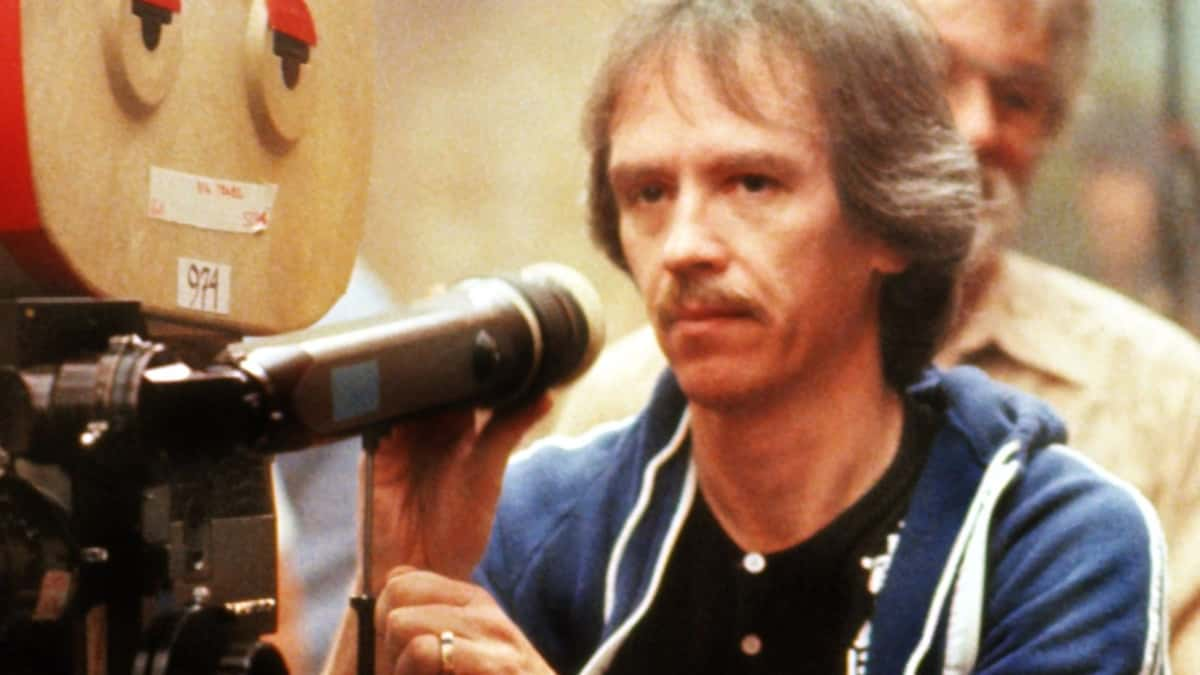 John Carpenter directing Big Trouble in Little China.