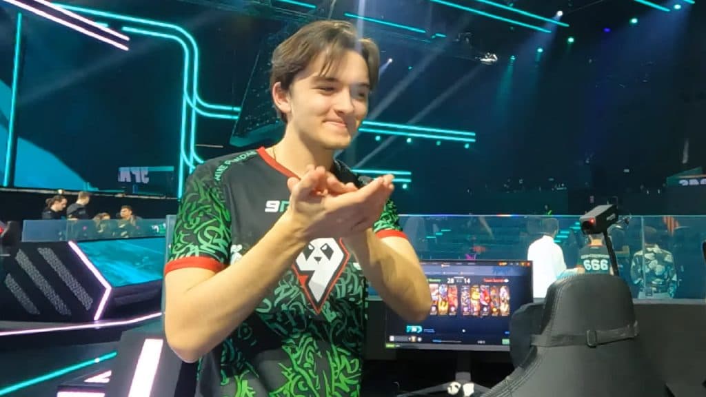 Image of 9Pandas' Dota 2 offlaner, MieRo.