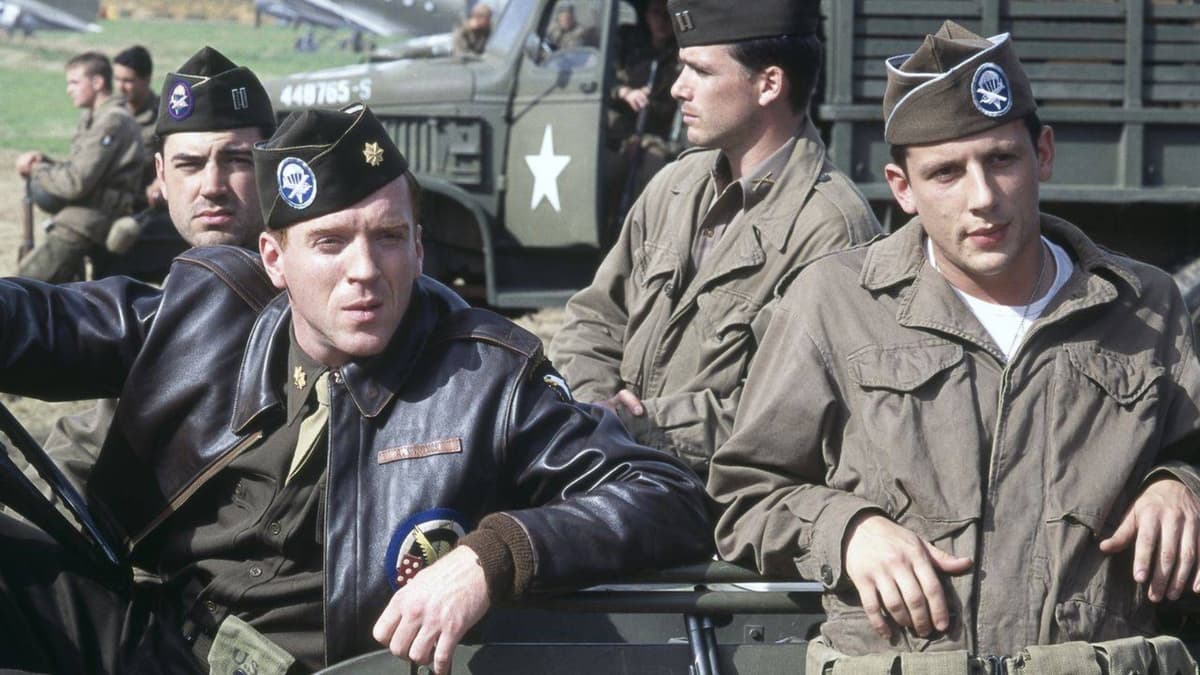 Band of Brothers starring Damian Lewis and Ron Livingston