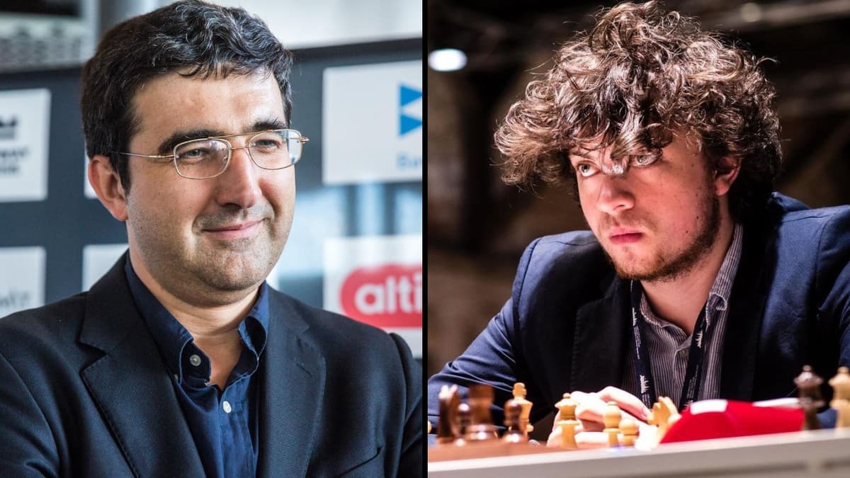 Vladimir Kramnik and Hans Niemann