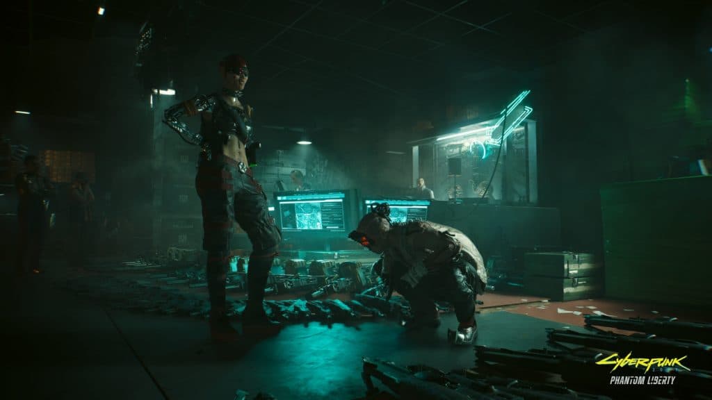 Weapons in Cyberpunk 2077 Phantom Liberty