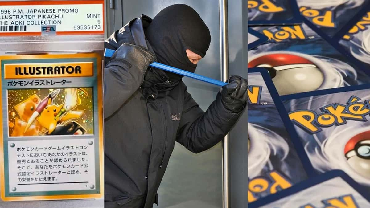 Pokemon card robbery