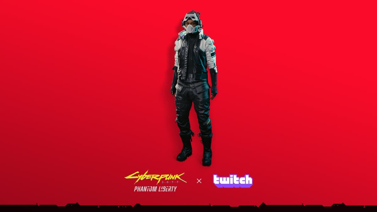 Cyberpunk 2077 Phantom Liberty Twitch Drops Promo