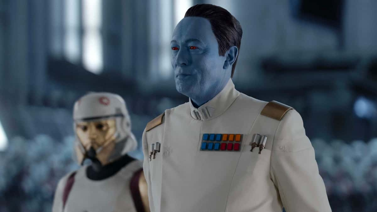 Thrawn and Captain Enoch in Ahsoka