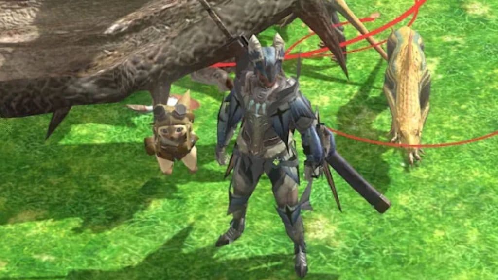 Monster Hunter Now hunter with a Longsword