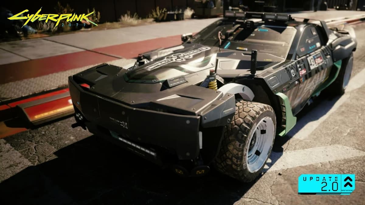 Ken Block's Car in Cyberpunk 2077