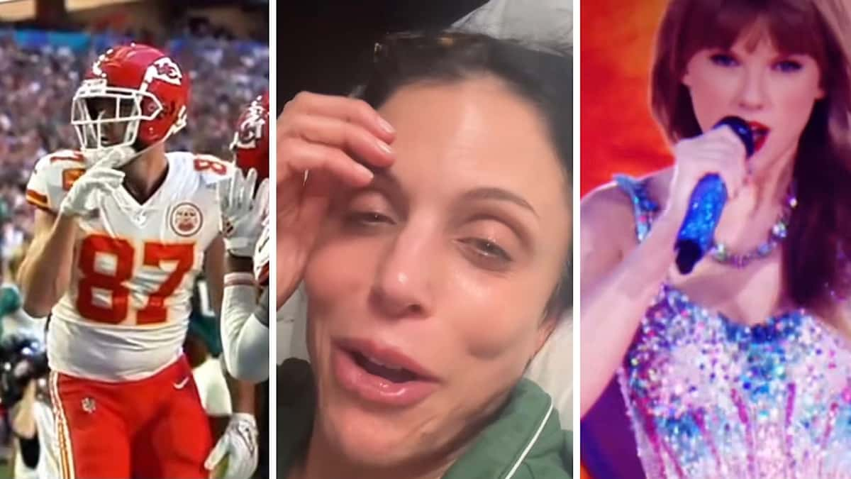 travis kelce, bethenny frankel, and taylor swift