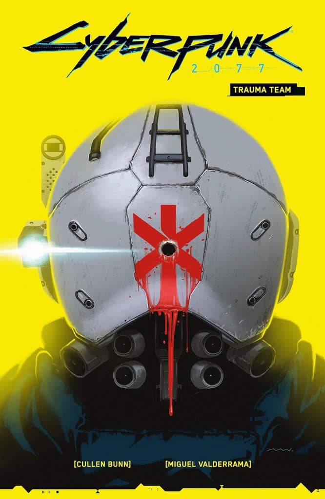 Cyberpunk trauma team graphic novel