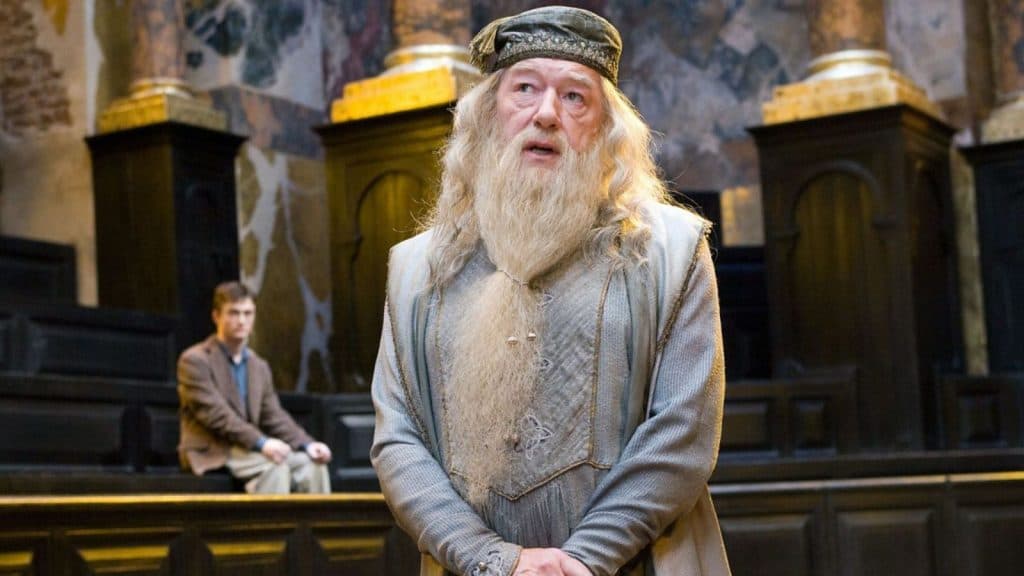 harry potter movies dumbledore