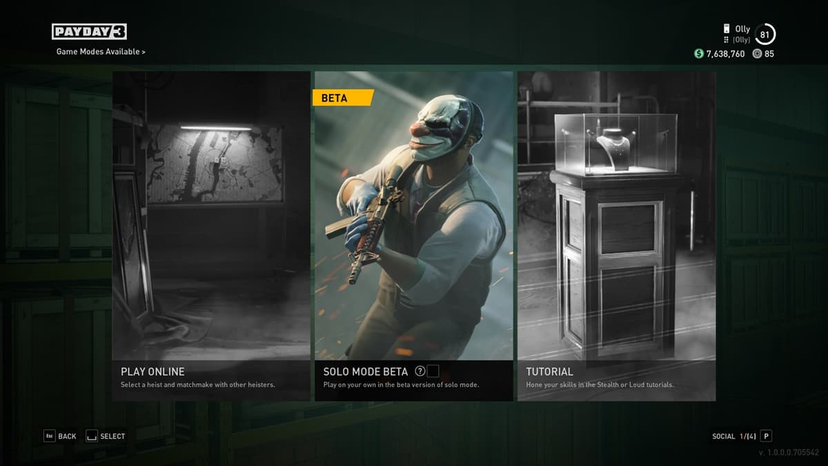 payday 3 solo mode featured