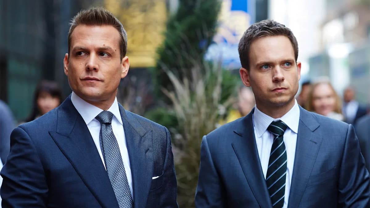 Suits co-stars Gabriel Macht and Patrick J. Adams