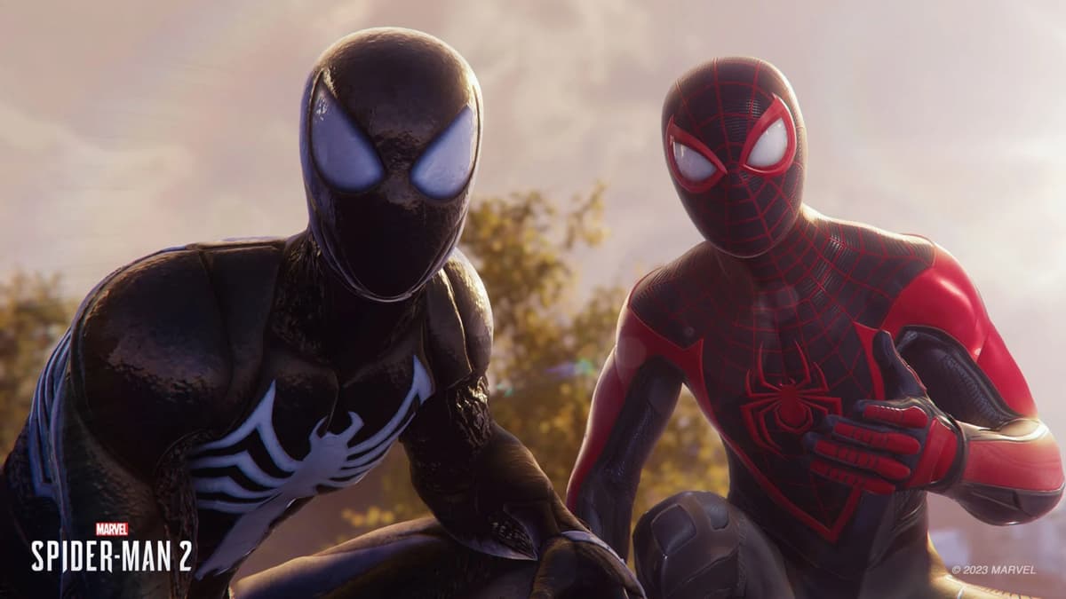 A screenshot from the game Spider-Man 2