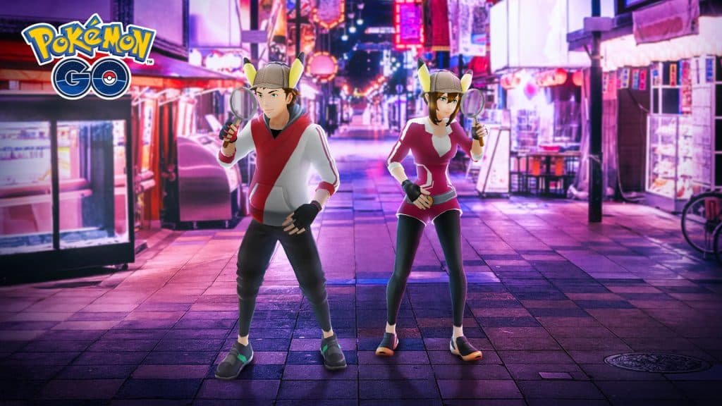 pokemon go detective pikachu cosmetics