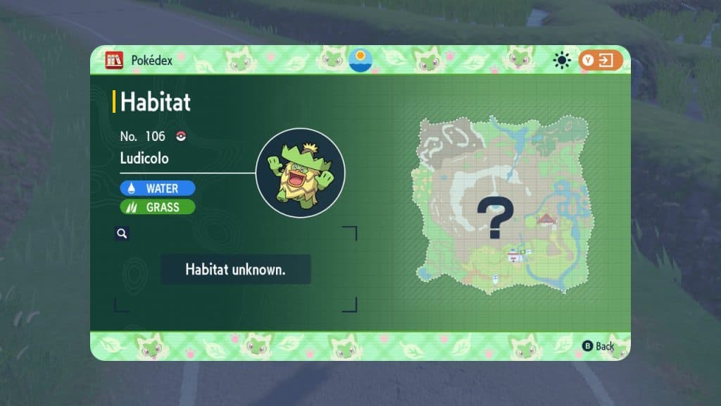 pokemon scarlet violet ludicolo location