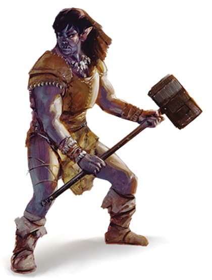 D&D 5E Half Orc race