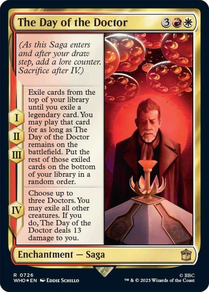 MTG Doctor Who Saga War Doctor