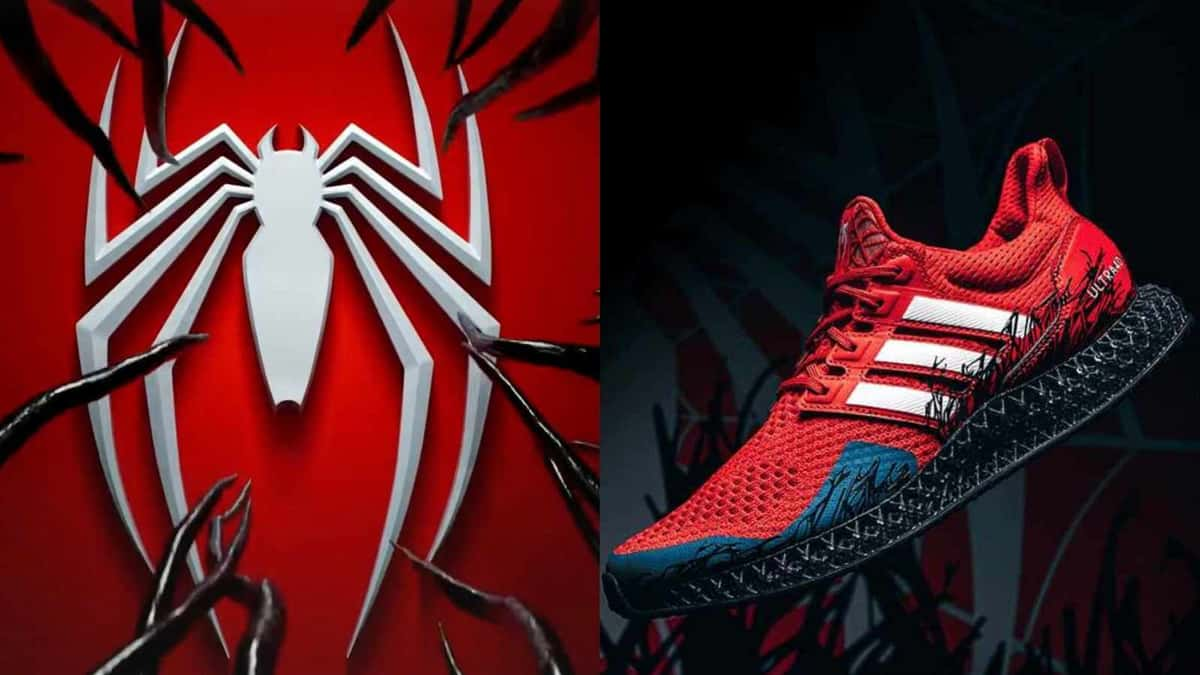 Spider-Man Adidas shoes