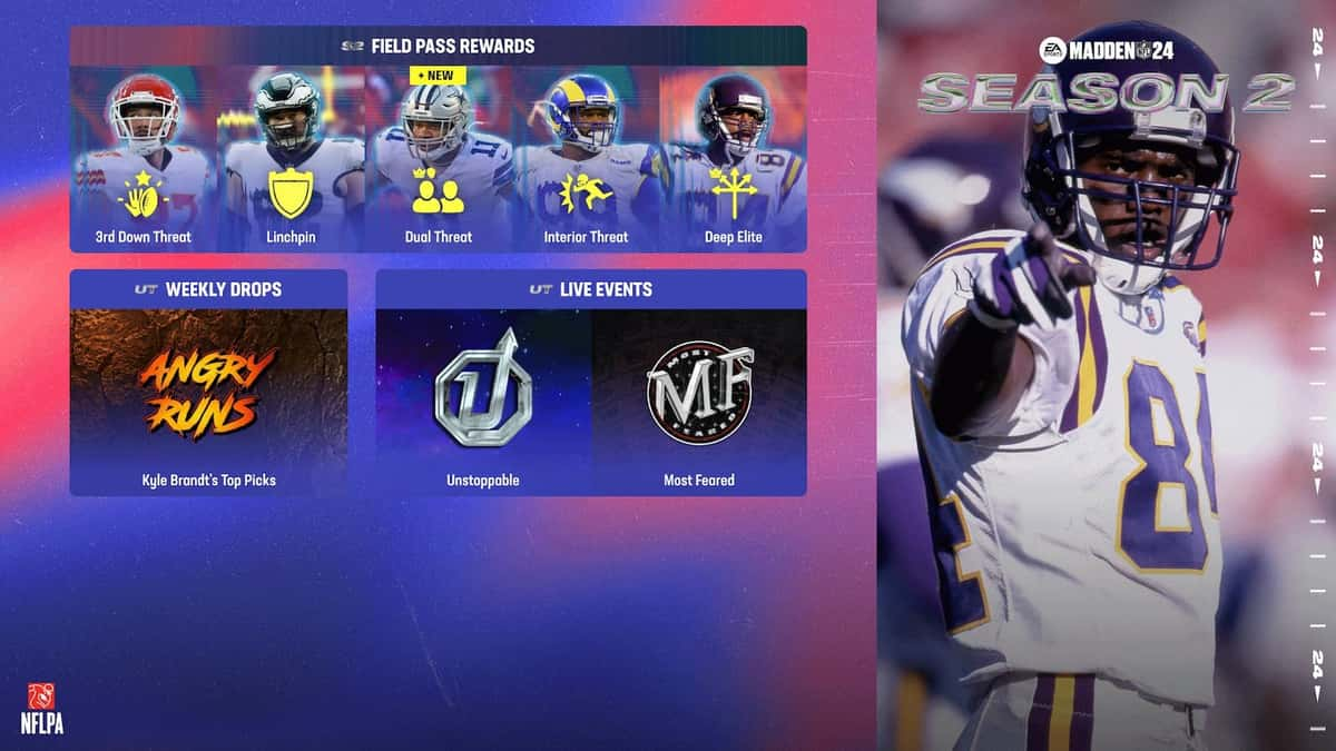 Madden 24 Season 2 Field Pass thumb EA