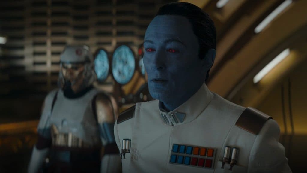 Thrawn and Enoch in Ahsoka Episode 8