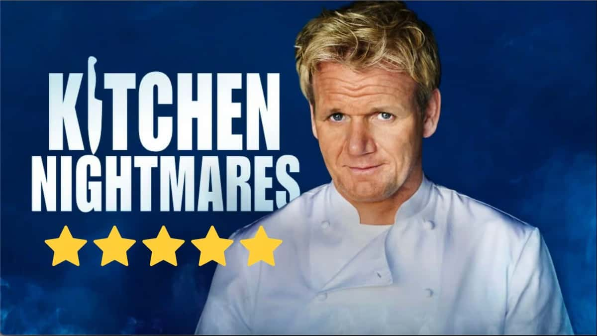 Gordon Ramsay and the Kitchen Nightmares logo