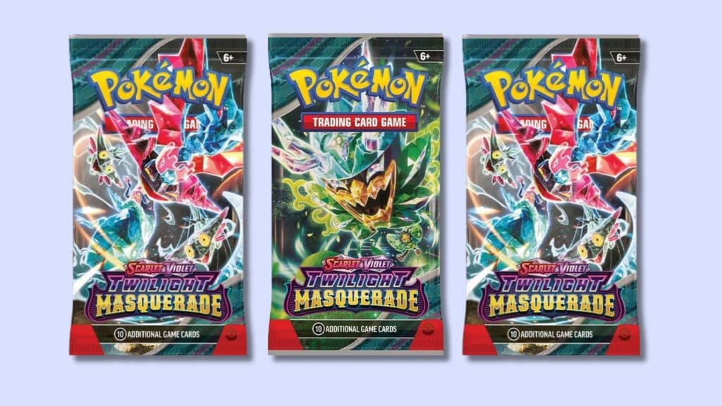 Twilight Masquerade Booster Packs.