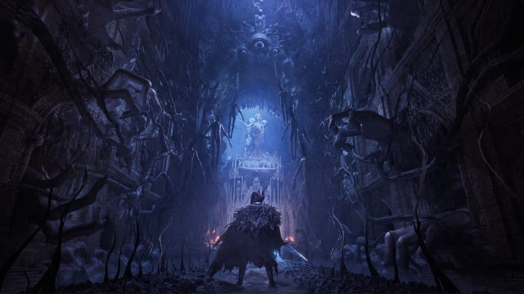 A screenshot from the game Lords of the Fallen