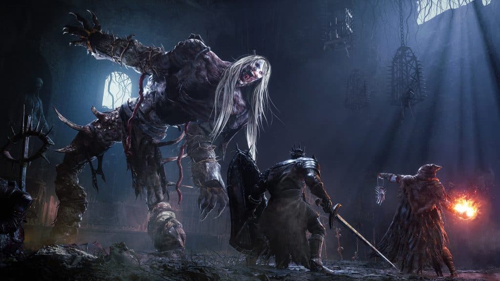 A screenshot from the game Lords of the Fallen