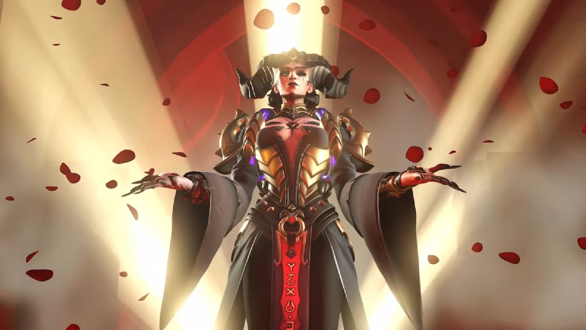 Lilith Moira skin in Overwatch 2