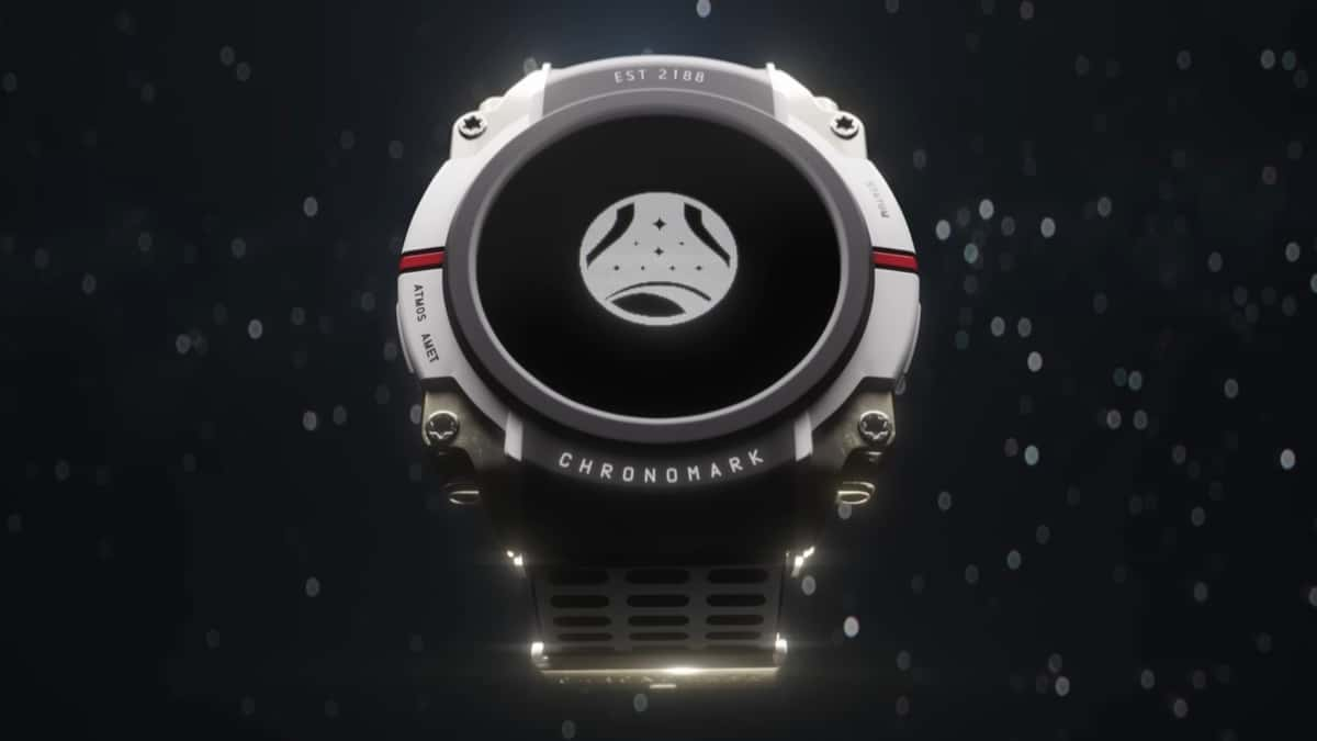 Chronomark Watch from Starfield Constellation Edition.