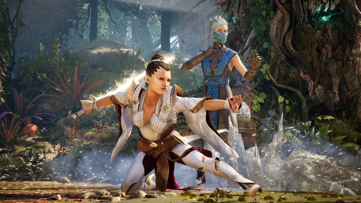 Ashrah and Frost in Mortal Kombat 1