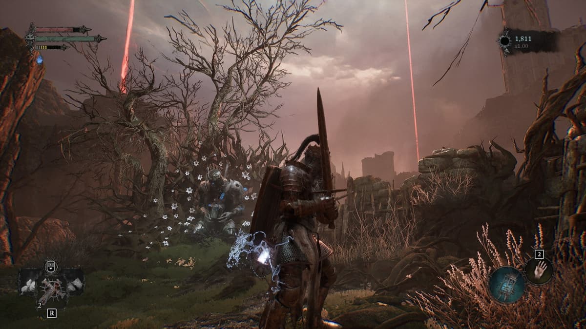 A screenshot from the game Lords of the Fallen