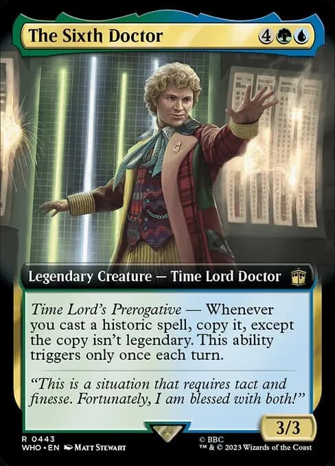 MTG Doctor who set Sixth Doctor