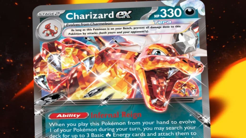 Pokemon tcg charizard card