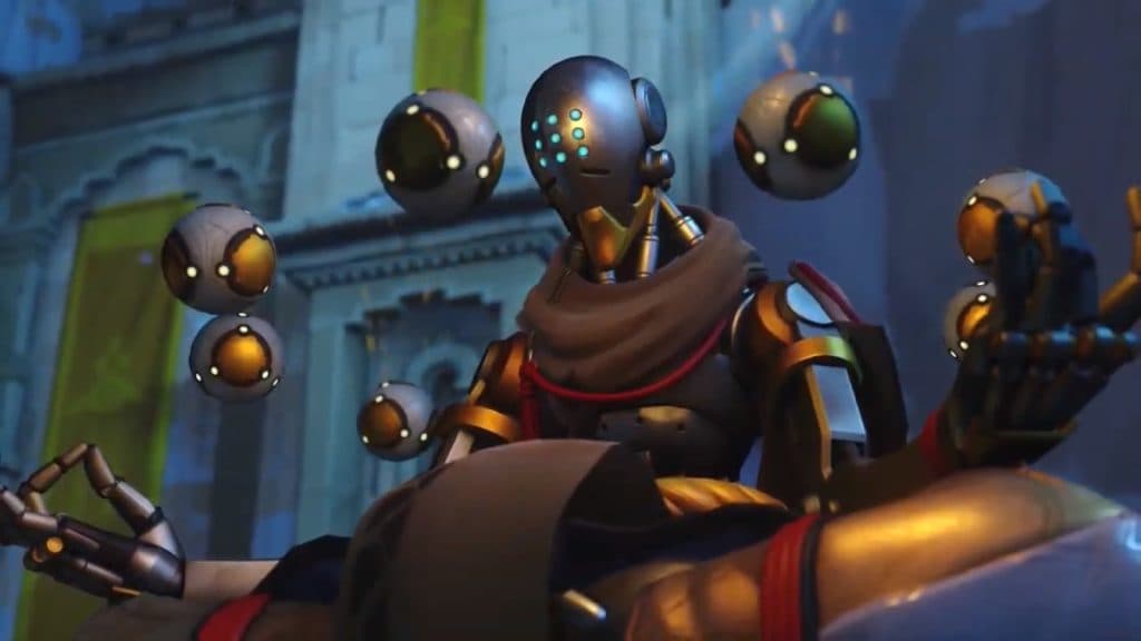 zenyatta in overwatch 2 meditating