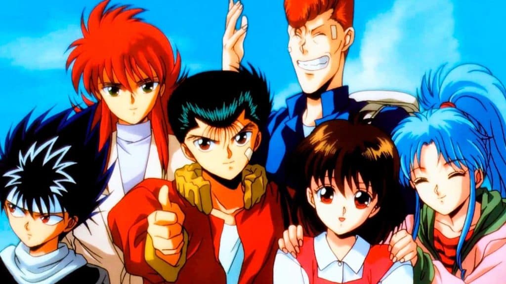 A still from Yu Yu Hakusho